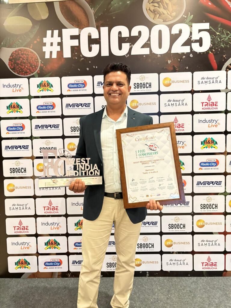 Baithak Cafe – Winner of the Best Business Opportunity Franchise Award